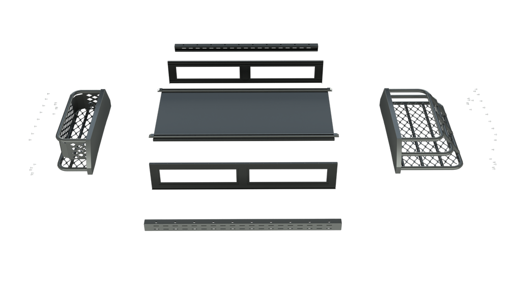 Toyota Hiace 200 Series SLWB - Extended roof